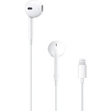 Kulaklık,  ile Uyumlu Earpods Mikrofonlu Kablolu Stereo Lightning Konnektörlü Torima YD21, Beyaz
