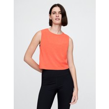 Gap Kadın Turuncu GapFit Breathe Crop T-Shirt
