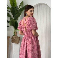Alinn Butikk Wear Sırt Bağlama Detaylı Elbise