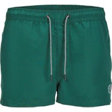 Erkek Şort Jpstbora Bora Jjswım Solıd Ly 12253265-DARK Green