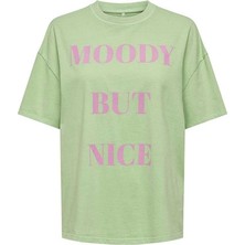 Kadın T-Shirt Onlrılly S/s Mood 15316994-SPRING Bouquet