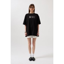 Alinn Butikk Kabartma Baskılı T-Shirt