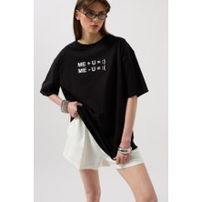 Alinn Butikk Kabartma Baskılı T-Shirt