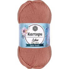 1 Adet Lotus Bikini Büstiyer Bluz Örgü İpi  K103 Pişmiş Ayva