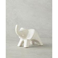 Elephant Biblo 17X13X13CM Krem