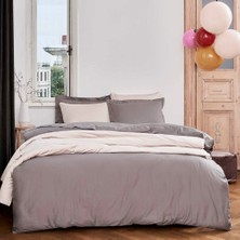 Linens Mix&Match Pamuk Tek Kişilik Saten Nevresim Kılıfı Vizon