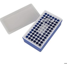 Ependorf Tüp Standı 1.5mL İçin 72 Delikli - Eppendorf Sporu - Deney Tüpü Standı