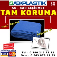Ebatlı Pvc Branda Gölgelik Su Geçirmez Çadır 2 mt x 5 mt