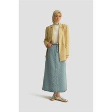 Armine Denim Etek 25YD9125 Mavi