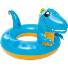 intex Dinozor Simit (3-6 Yaş) Yüzme Simidi Havuz Deniz Şişme Yüzücü Sea Ring Pool