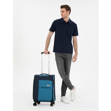 Pierre Cardin Erkek Lacivert Kabin Boy Kumaş Valiz 50312961-VR033