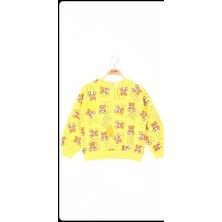Toontoy Kız Çocuk Harf Baskılı Sweatshirt