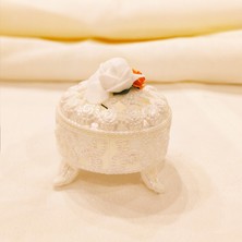 Ayaklı Inci Şekerlik Nikah Hediyeliği 20 Adet