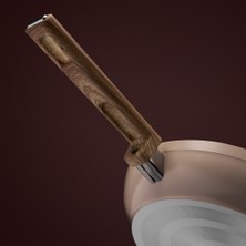 Hisar Cera-Ten Seramik Tava 26 cm Ahşap