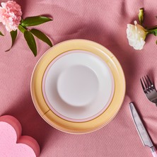 Karaca Talya Çukur Tabak 22 cm Sarı