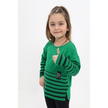 Toontoy Kız Çocuk Baskılı Tişört