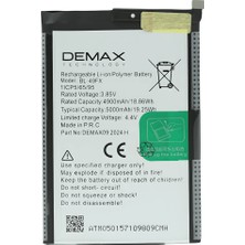 Demax Infinix Hot 12I Güçlendirilmiş Batarya BL-49FX