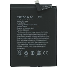 Demax Reeder S19 Max Güçlendirilmiş Batarya S19MAX