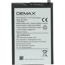 Demax Infinix Hot 40 Pro Güçlendirilmiş Batarya BL-49NX