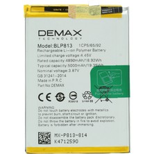 Demax One Plus Nord Güçlendirilmiş Batarya BLP813