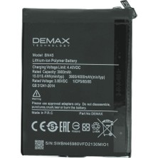 Demax Xiaomi Redmi Note 5 Güçlendirilmiş Batarya BN45