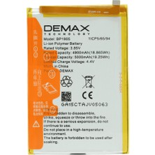 Demax Omix X600 Güçlendirilmiş Batarya BP1905