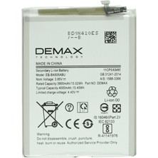 Demax Samsung Galaxy A30 Güçlendirilmiş Batarya EB-BA505ABU