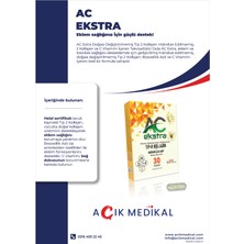 Tip 2 Kollajen, Doğası Değiştirilmemiş Tip 2 Kollajen, 30 Kapsül, AC EKSTRA
