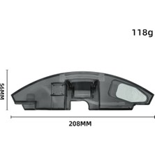 Stayrea S7 Maxv Ultra/s7 Maxv/s7 Pro Robot ile Uyumlu 8 Paspas Pedi ile 2x Yedek Su Tankı (Yurt Dışından)