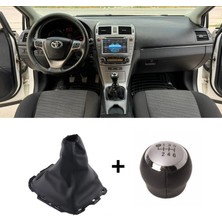 Toyota Avensis Vites Topuzu Gri 6 Ileri + Körük 2010-2015 Model Uyumlu