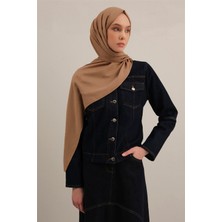 Armine Link Desen Bambu Cotton Şal 12