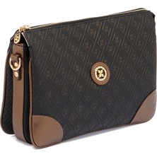Tergan Bronz Print Kadın Çapraz Askılı Çanta - S25Y1PR09090-R7P