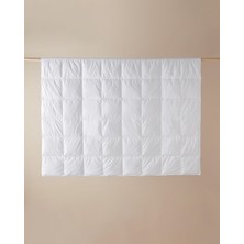 Super Soft Kaz Tüyü Yorgan 195x215 cm Beyaz