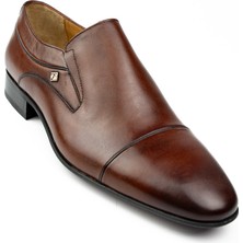 Fosco 3155 Taba Deri Erkek Klasik Ayakkabı