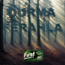 First 60 Dakika Sakız Paketi - Keskin Nane, Ahududu Limon, Yeşil Nane, Karpuz Şeftali 27 Grx12 Adet