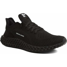 Pierre Cardin PC-30679 Fileli Erkek Günlük Yürüyüş Spor Ayakkabı Sneaker - Siyah - 40