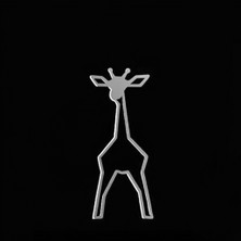 TabiTela 925 Ayar gümüş kolye zürafa SM2336