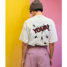 Terzili Giyin Your Spider Web Baskılı Erkek Tişört