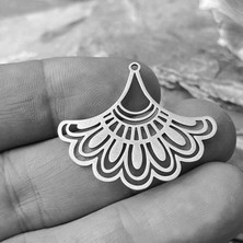 TabiTela 925 Ayar gümüş kolye tavus kuşu   SM3442