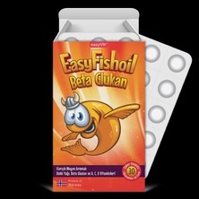 Easyvit Easy Fish Oil Beta Glukan 30 Çiğnenebilir Jel Tablet