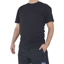 Besa T-Shirt Şık %100 Pamuk Yumusak Nefes Alan Premium Esnek Kumaş