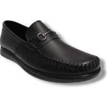 Gross 489-25  Deri Tokalı Casual Erkek ayakkabı 45-47