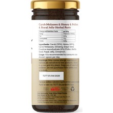 Herovix Calorix Keçiboynuzu Pekmezli & Bal & Polen ve Arı Sütlü Bitkisel Macun 280 gr