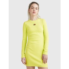 Tommy Jeans Kadın Corset Badge Elbise