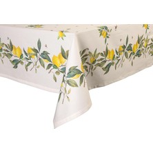 Limon Pamuk Masa Örtüsü 140 x 250 cm