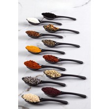 Mcreative 12 Adet Baharat Kaşığı Kahvaltılık Baharatlık Kaşığı Kaşık Seti