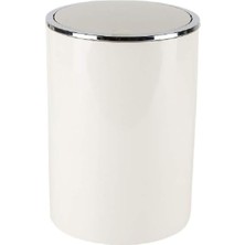 Mcreative Lenox Çöp Kovası 6 Lt Bej (E35) M-E35-09