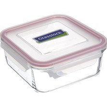 Mcreative Glasslock Kare Plus Cam Saklama Kabı 1180 ml