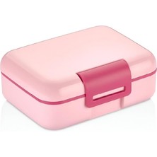 Mcreative Home 2 Katlı 1.6 Litre 3 Bölmeli Bento Öğle Yemeği Kutusu, Çatal Bıçak Kaşık Hediyeli, Bpa Içermeyen Pp Plastik Sefer Tası, Beslenme Kutusu, Dayanıklı ve Sağlıklı Lunch Box (Pembe)