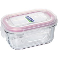 Mcreative Dikdörtgen Cam Saklama Kabı 150 ml